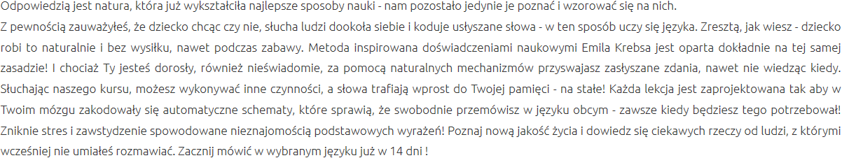 Efektywna Metoda Nauki Szczecinek